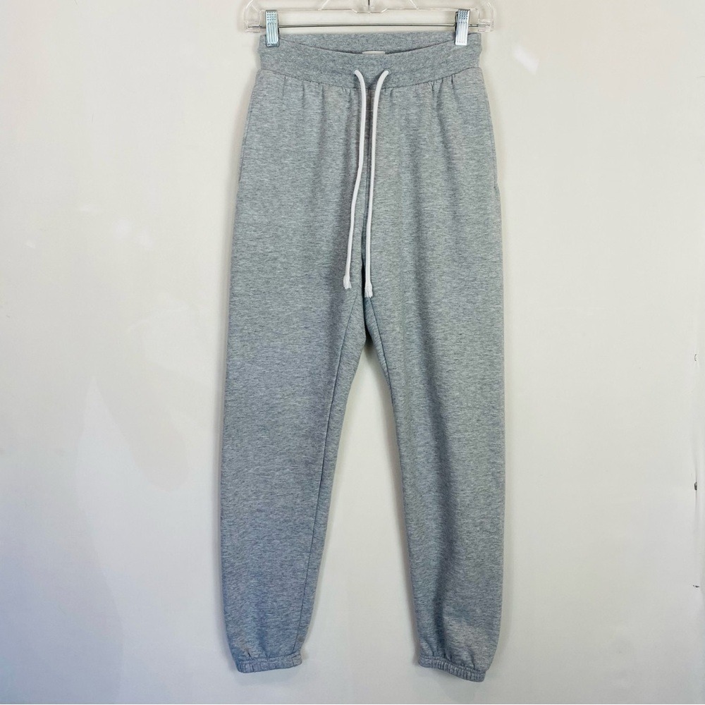 Aritzia Sunday Best Grey‎ Cozy Fleece Jogger Sweatpants Size X-Small